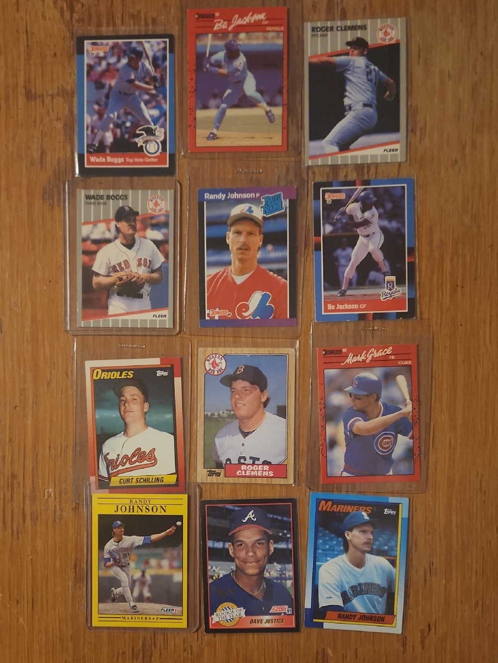 BO RANDY SCHILLING CLEMENS DAVE & GRACE Lot-